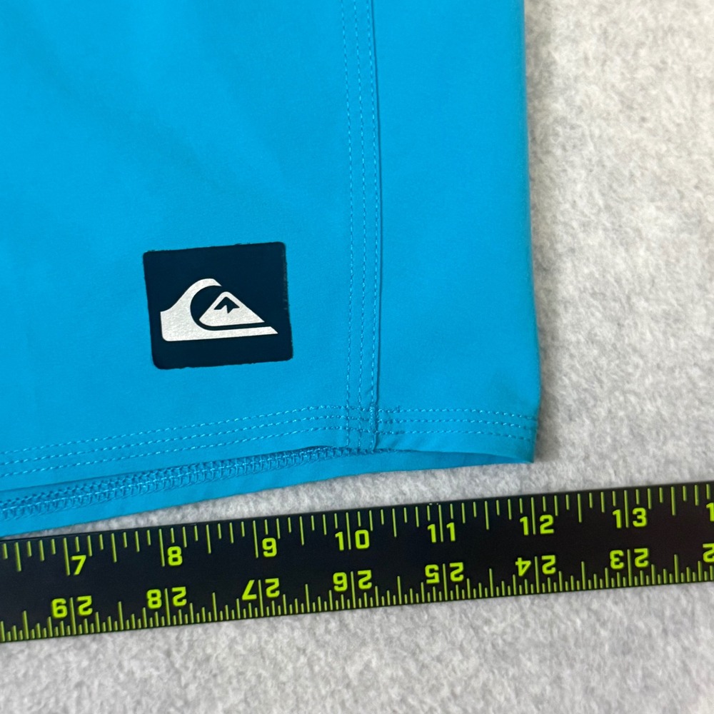 Quiksilver AG47 Dry Flight Board Shorts Mens 36 Blue Performance Swim Trunks - Picture 5 of 16